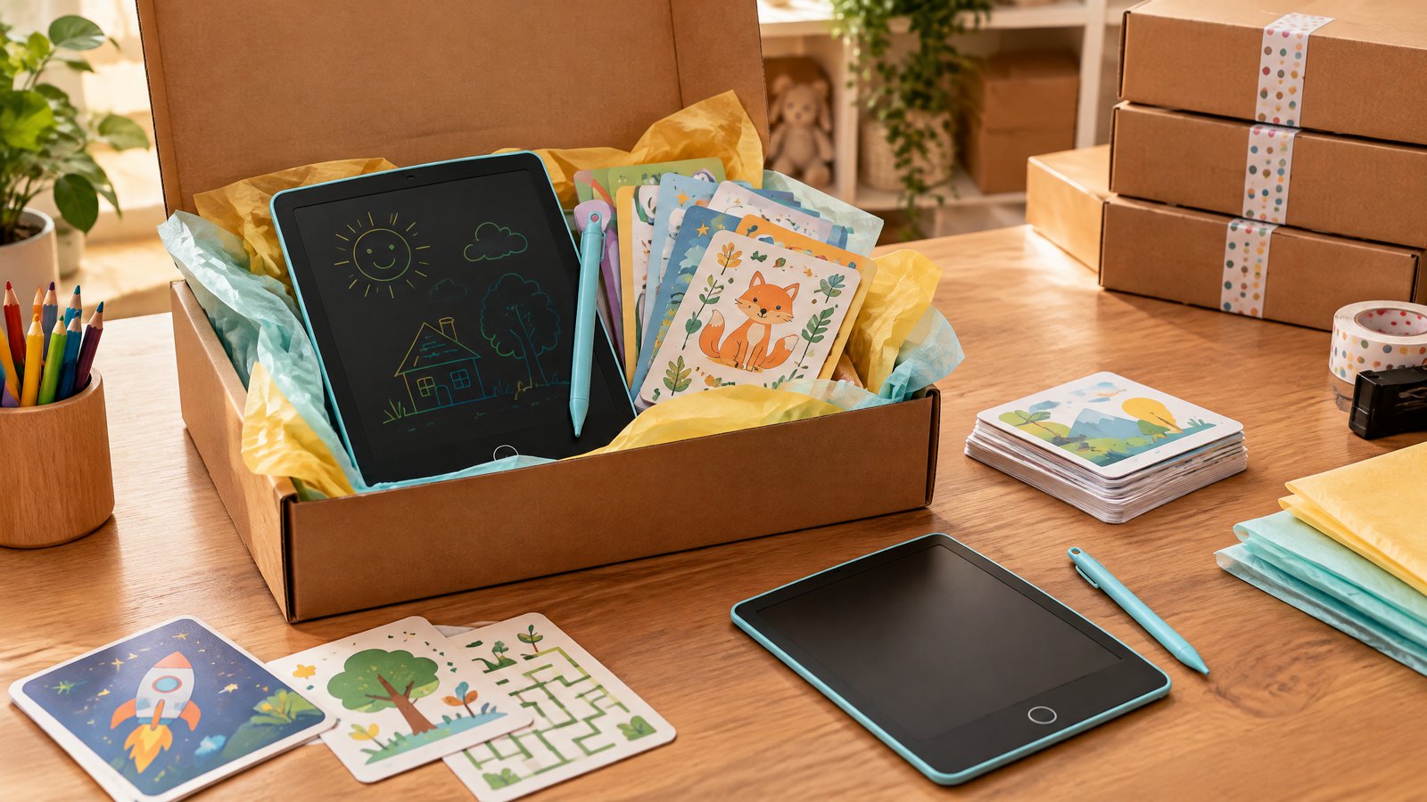 LCD Writing Tablets for Subscription Boxes: Product Selection, Pack-In Design, and Repeat Supply editorial cover for LcdWritingTablet B2B buyers.