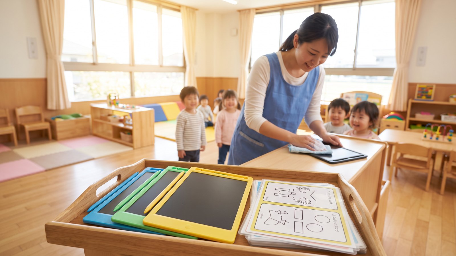 LCD Writing Tablets for Daycare and Childcare Centers: Safety, Shared-Set Management, and Buying Guide editorial cover for LcdWritingTablet B2B buyers.