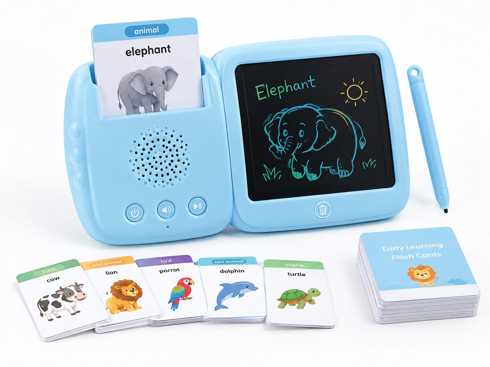 Smart 2-in-1 Flashcard & Tablet